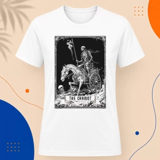 Pánské tričko - The Chariot - Vůz - Tarot - Velká Arkána